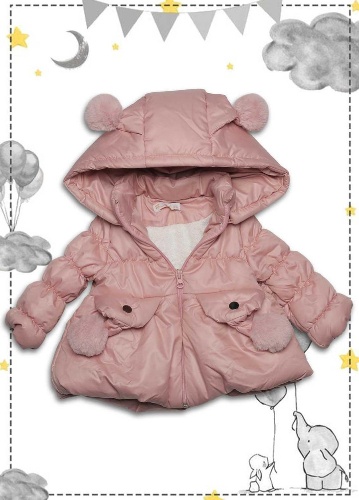 Sanaulla Exclusive Range  Fancy Kids Jacket -  340691 Light Pink