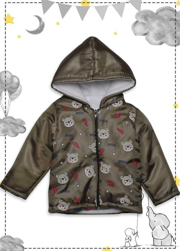 Sanaulla Exclusive Range  Fancy Jacket for Kids -  340809 Green