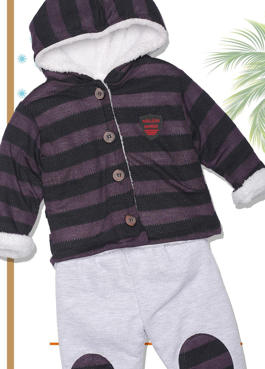 Sanaulla Exclusive Range  Fancy Boys Suit -  SU22KW 341027 Purple