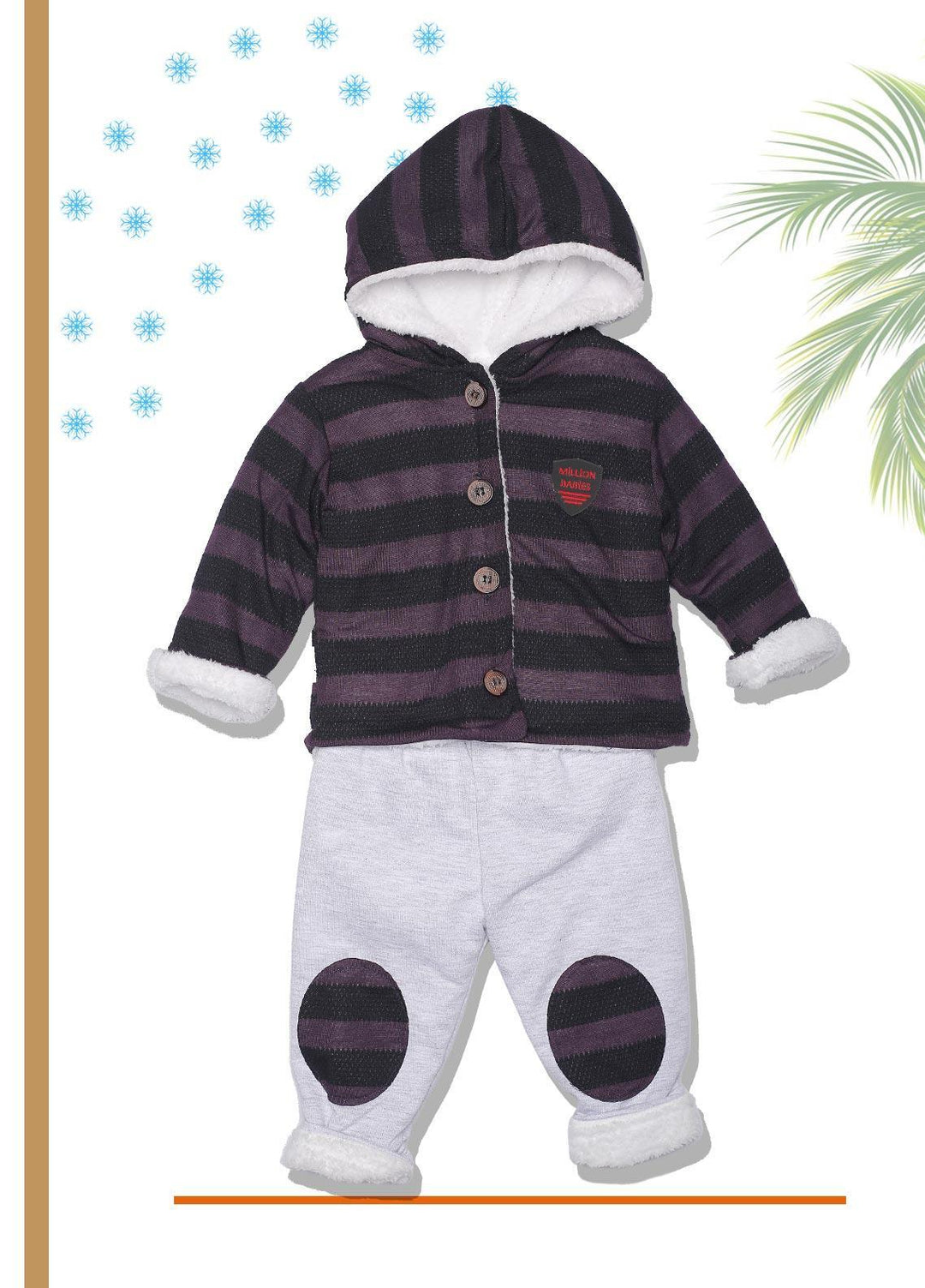 Sanaulla Exclusive Range  Fancy Boys Suit -  SU22KW 341027 Purple