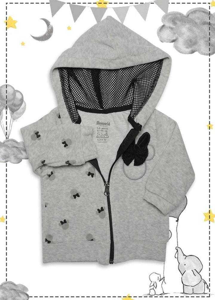 Sanaulla Exclusive Range  Fancy Kids Jacket -  341313 Grey