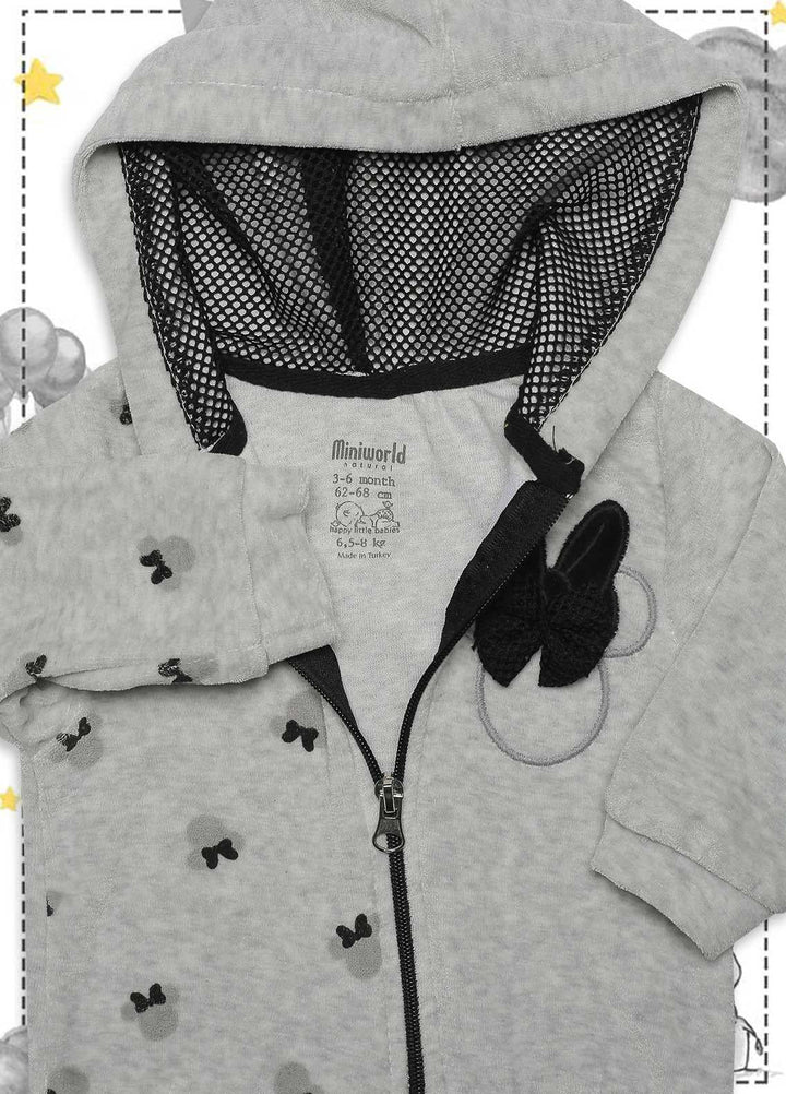 Sanaulla Exclusive Range  Fancy Kids Jacket -  341313 Grey