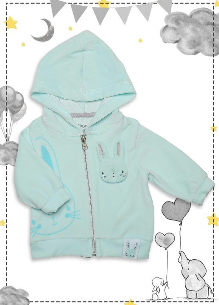 Sanaulla Exclusive Range  Fancy Jacket for Kids -  341614 Sky Blue