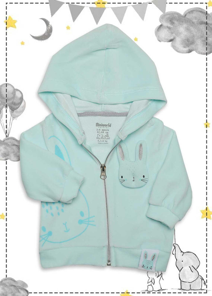 Sanaulla Exclusive Range  Fancy Jacket for Kids -  341614 Sky Blue