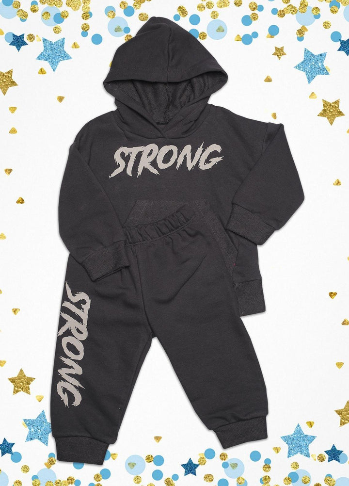 Sanaulla Exclusive Range  Fancy Kids Suit -  SU22KW  342994 D Grey