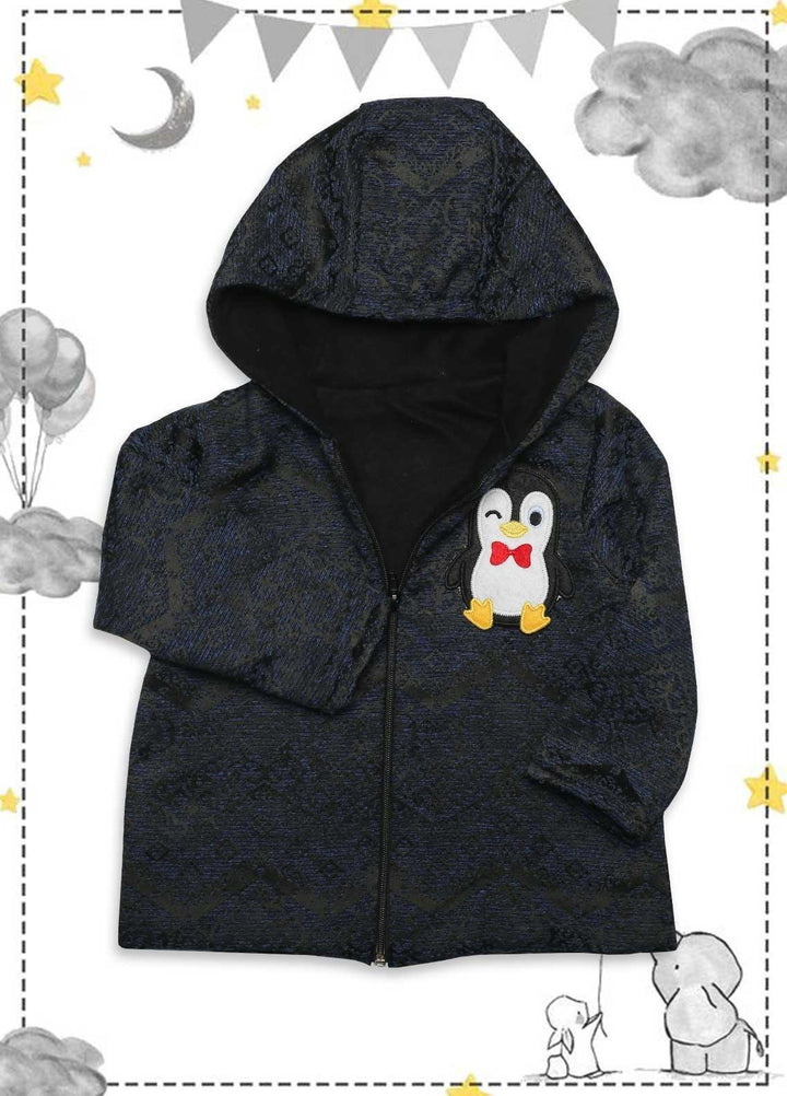 Sanaulla Exclusive Range  Fancy Jacket for Kids -  342661 Blue