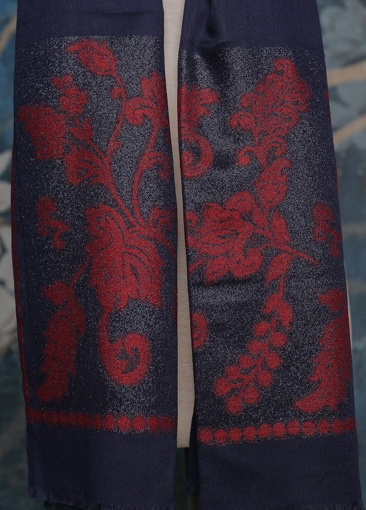 Sanaulla Exclusive Range    Scarves D-16 Blue - Ladies Scarves