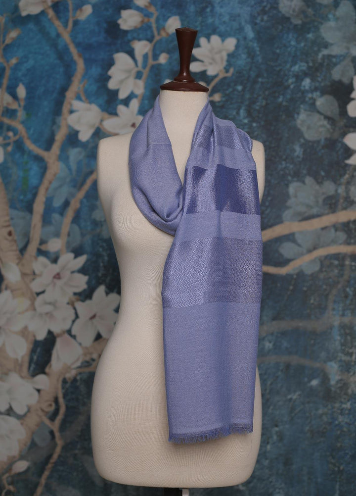 Sanaulla Exclusive Range    Scarves D-17 Dark Blue - Ladies Scarves