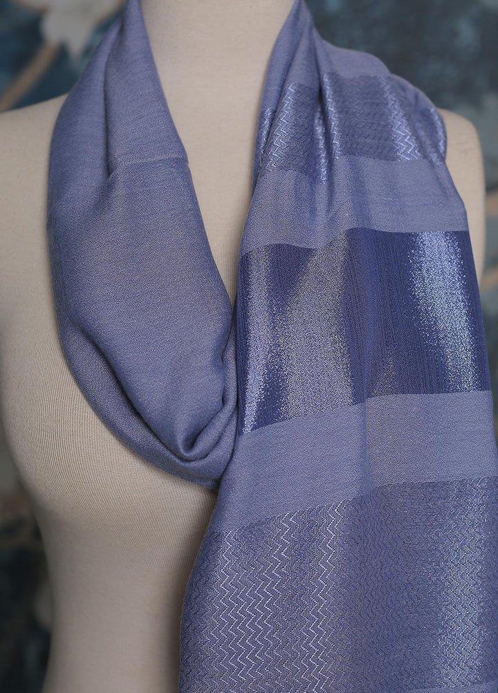 Sanaulla Exclusive Range    Scarves D-17 Dark Blue - Ladies Scarves
