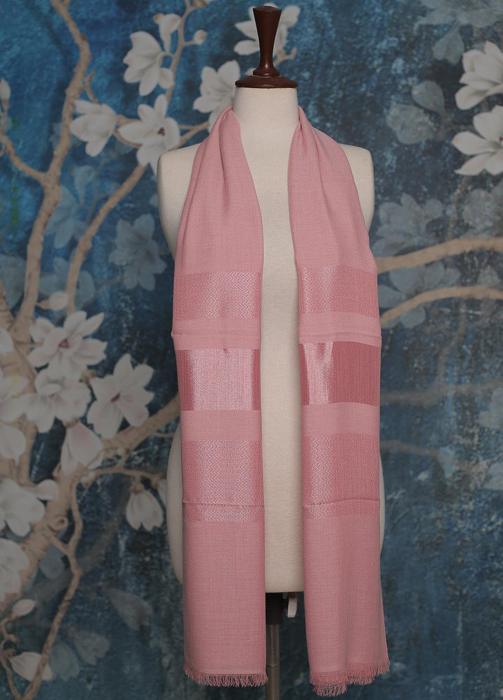 Sanaulla Exclusive Range    Scarves D-17 Light Pink - Ladies Scarves
