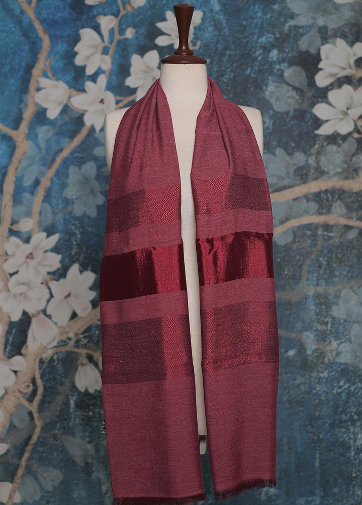 Sanaulla Exclusive Range    Scarves D-17 Maroon - Ladies Scarves