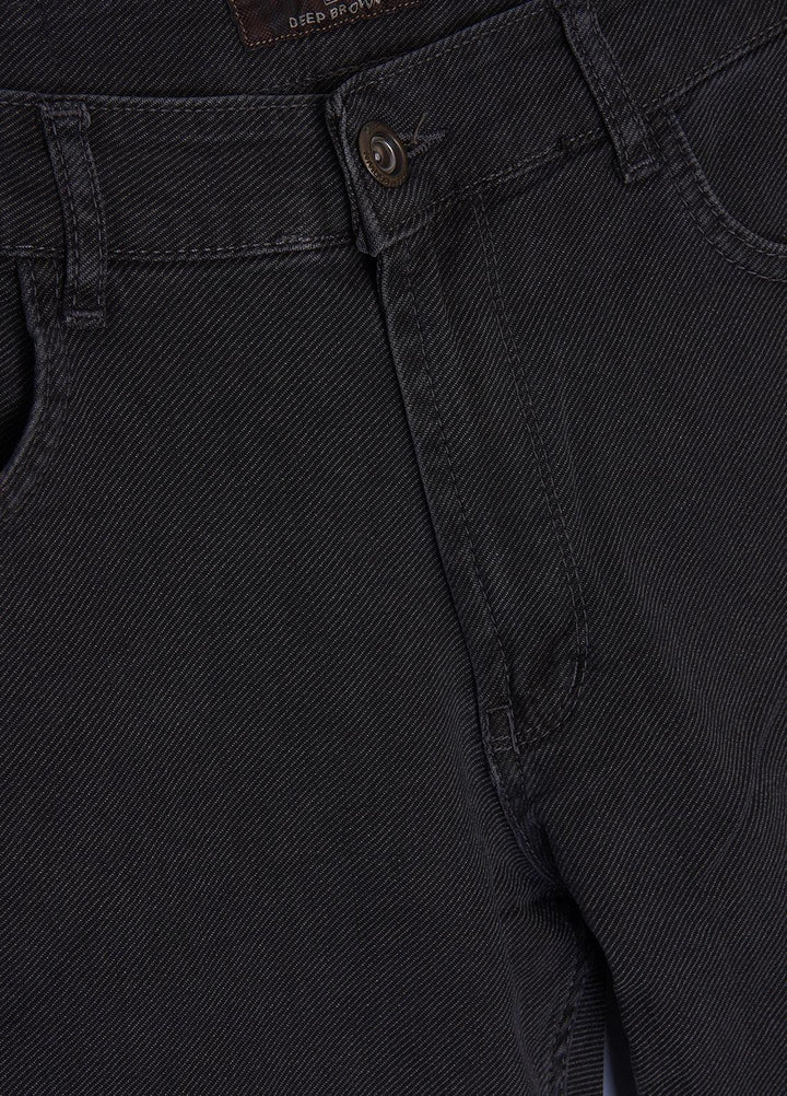 Sanaulla Exclusive Range Denim Casual Men Jeans -  D-01 Dark Grey