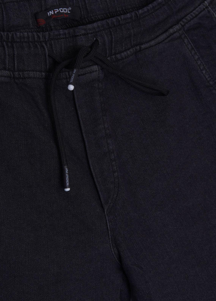 Sanaulla Exclusive Range Denim Casual Jeans for Men -  D-02 Black