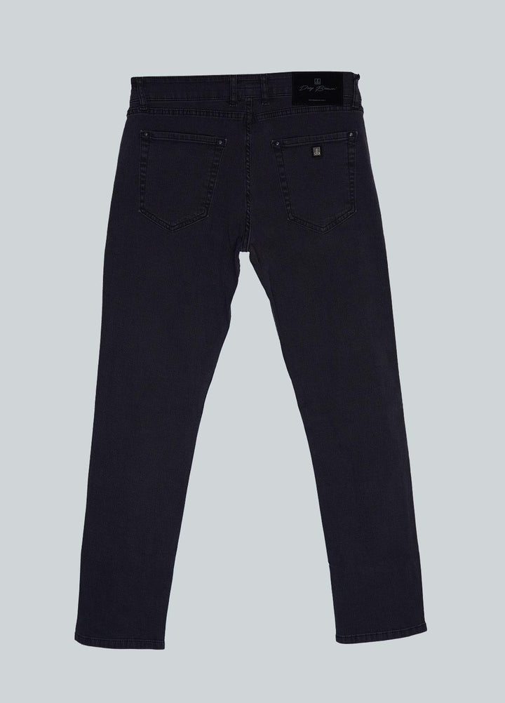 Sanaulla Exclusive Range Denim Casual Jeans for Men -  D-03 Black
