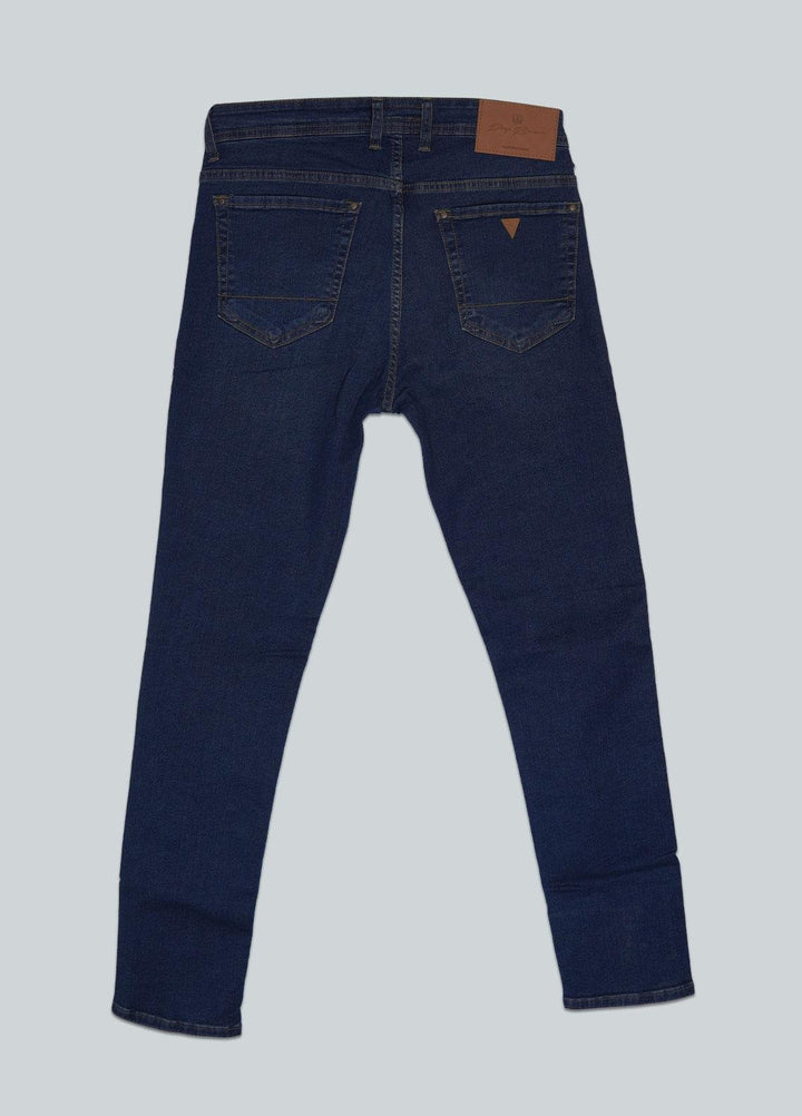 Sanaulla Exclusive Range Denim Casual Jeans for Men -  D-11 Dark Blue