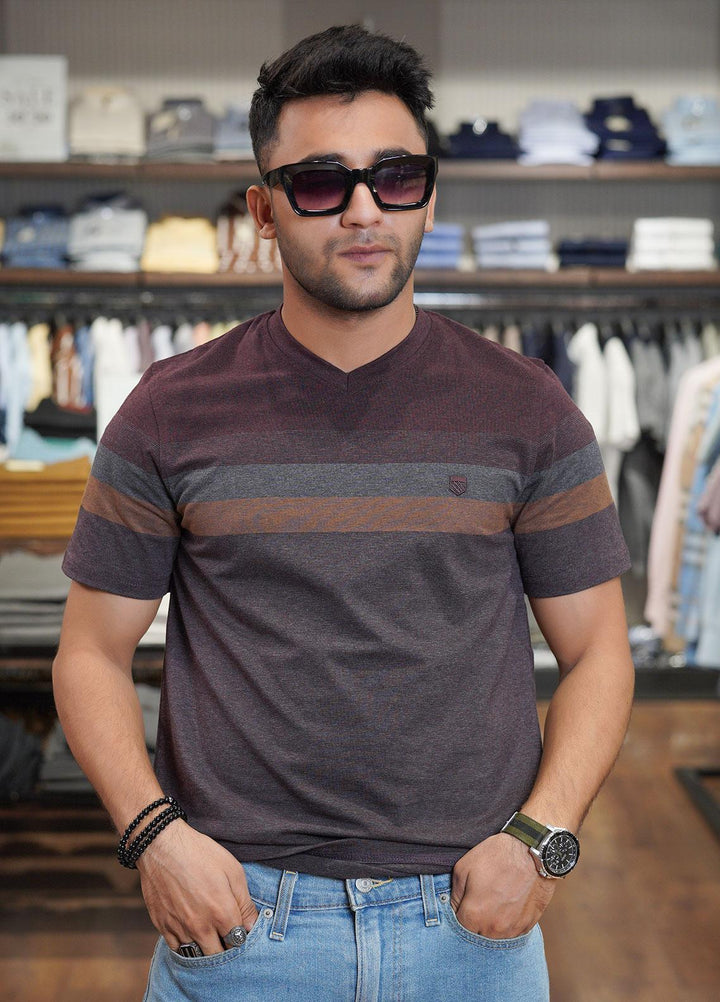 Sanaulla Exclusive Range Polo for Men - D-1263 Maroon