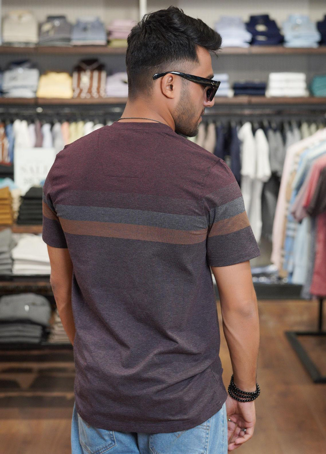 Sanaulla Exclusive Range Polo for Men - D-1263 Maroon