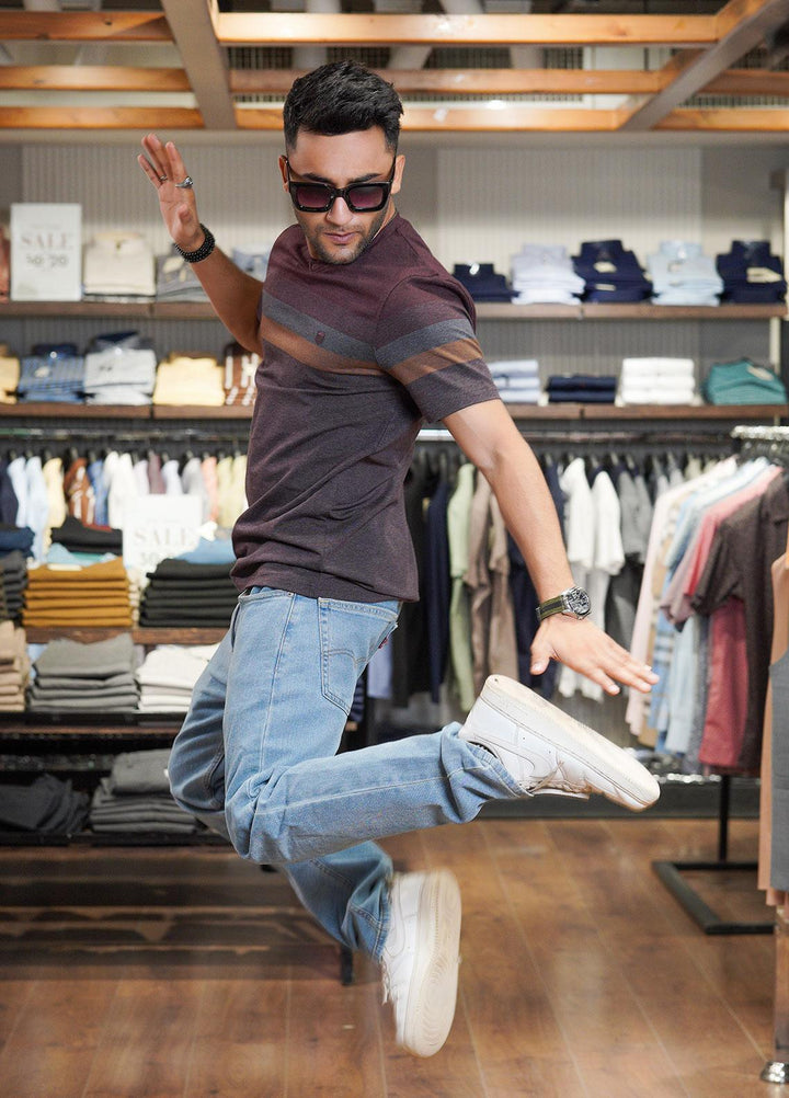 Sanaulla Exclusive Range Polo for Men - D-1263 Maroon