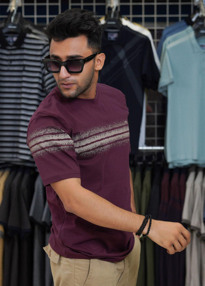 Sanaulla Exclusive Range Cotton Polo for Men - D-6742 Maroon