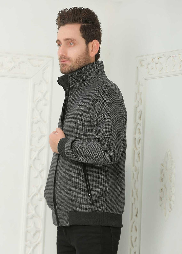 Sanaulla Exclusive Range  Casual Jackets for Men -  SU21MJ D-01 Grey
