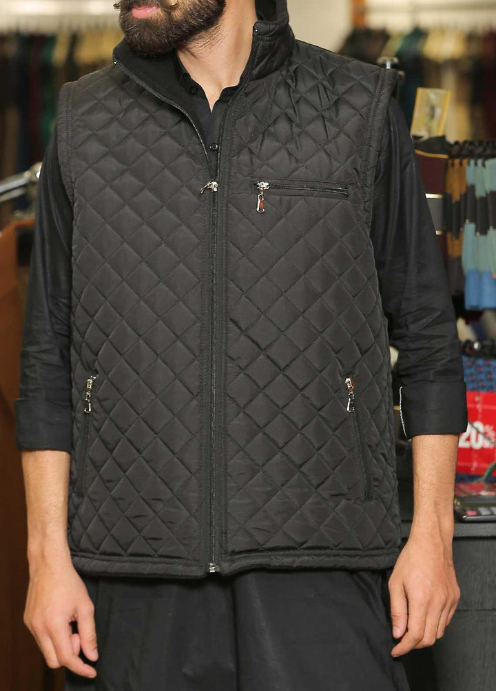 Sanaulla Exclusive Range  Casual Jackets for Men -  SU22MJ Jacket 4003 Black