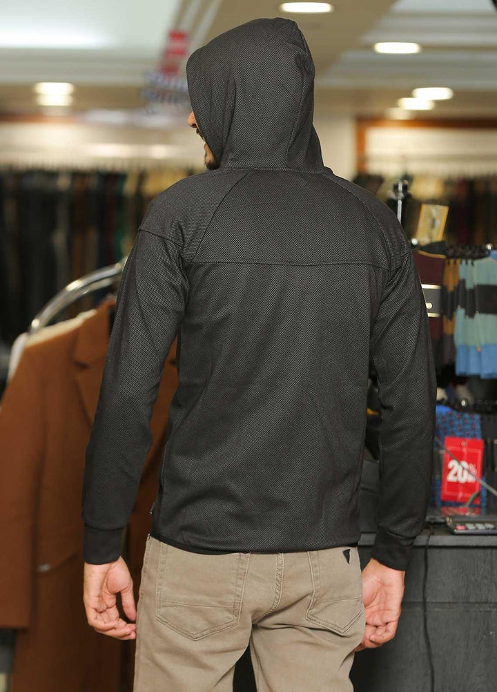 Sanaulla Exclusive Range  Casual Upper for Men -  SU22MJ Upper AS-152 Black