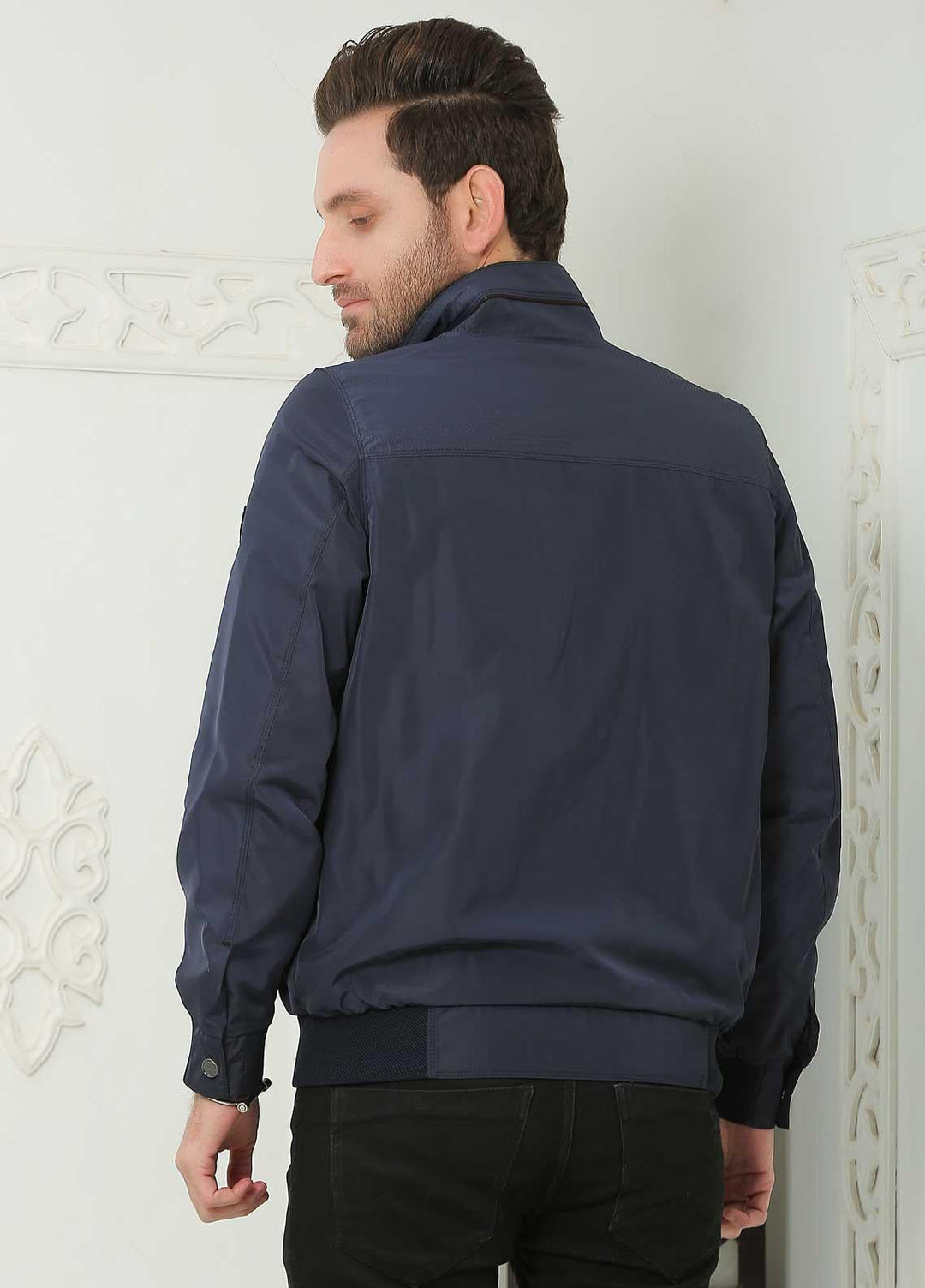 Sanaulla Exclusive Range  Casual Jackets for Men -  SU21MJ D-4495 Blue