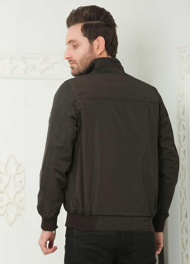 Sanaulla Exclusive Range  Casual Men Jackets -  SU21MJ D-4495 D Brown