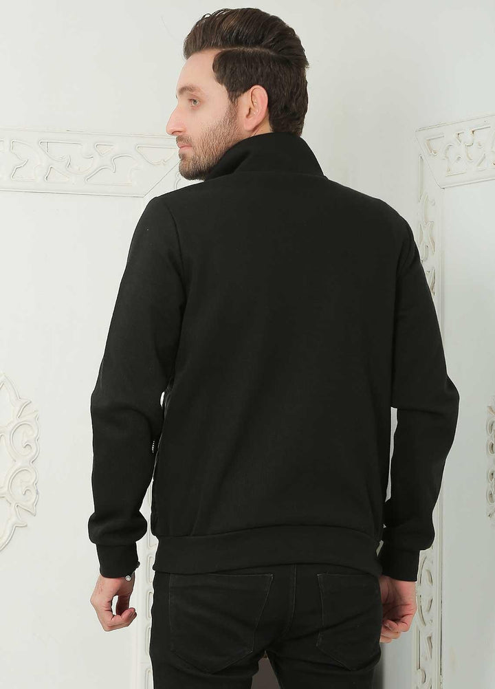 Sanaulla Exclusive Range  Casual Jackets for Men -  SU21MJ 9037 Black