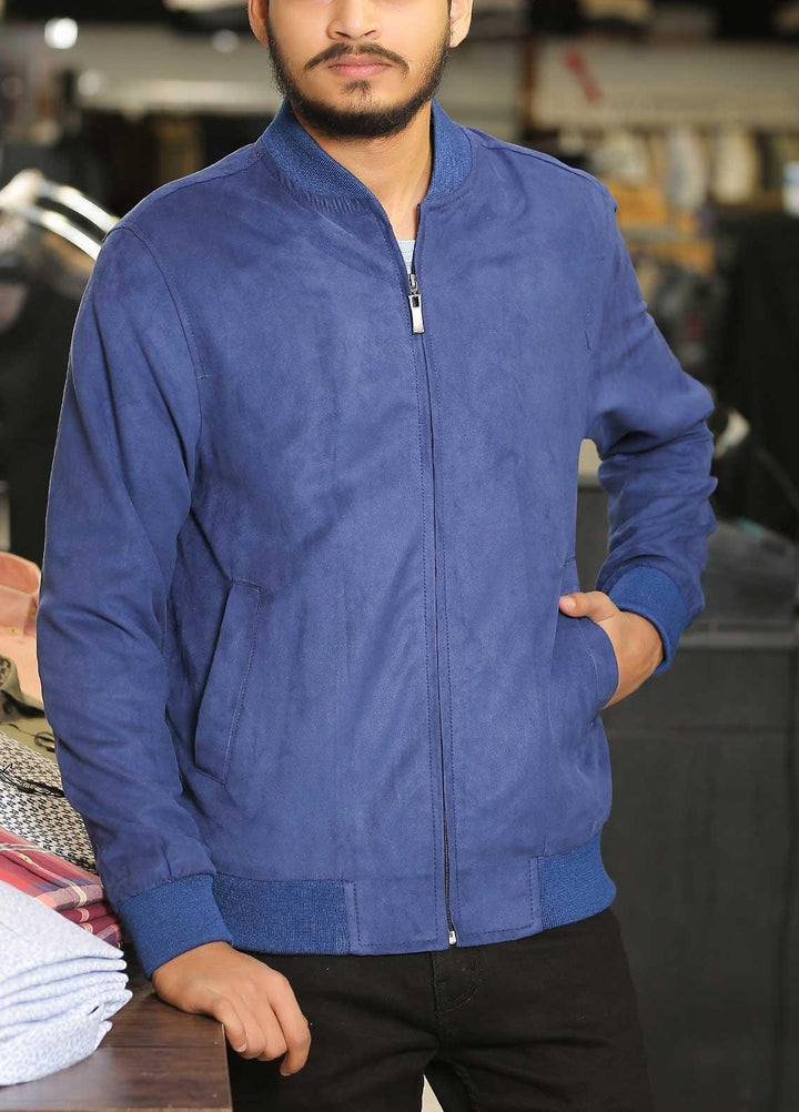 Sanaulla Exclusive Range Polyester Casual Men Jackets -  SU21MJ Jacket D-03 R Blue