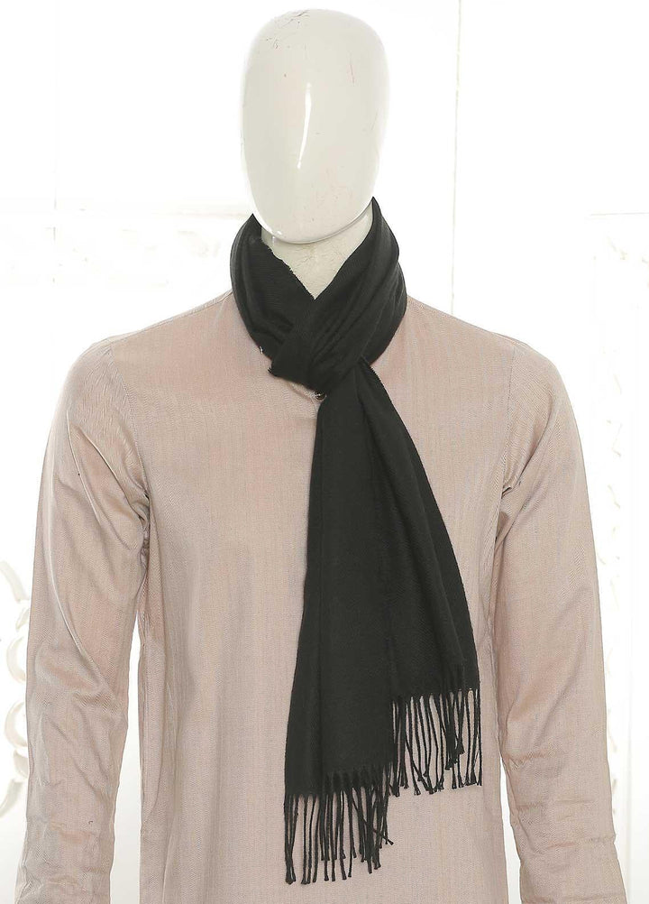 Sanaulla Exclusive Range    Muffler SU21MM Black-D-04 - Mens Mufflers