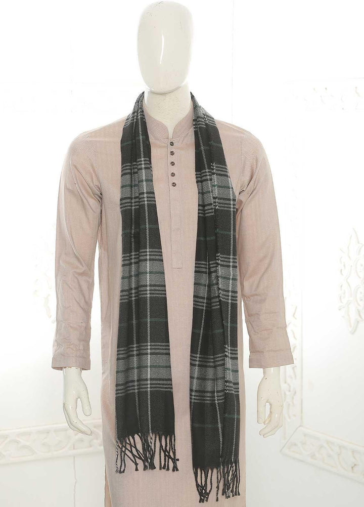 Sanaulla Exclusive Range    Muffler SU21MM Black-D-05 - Mens Mufflers