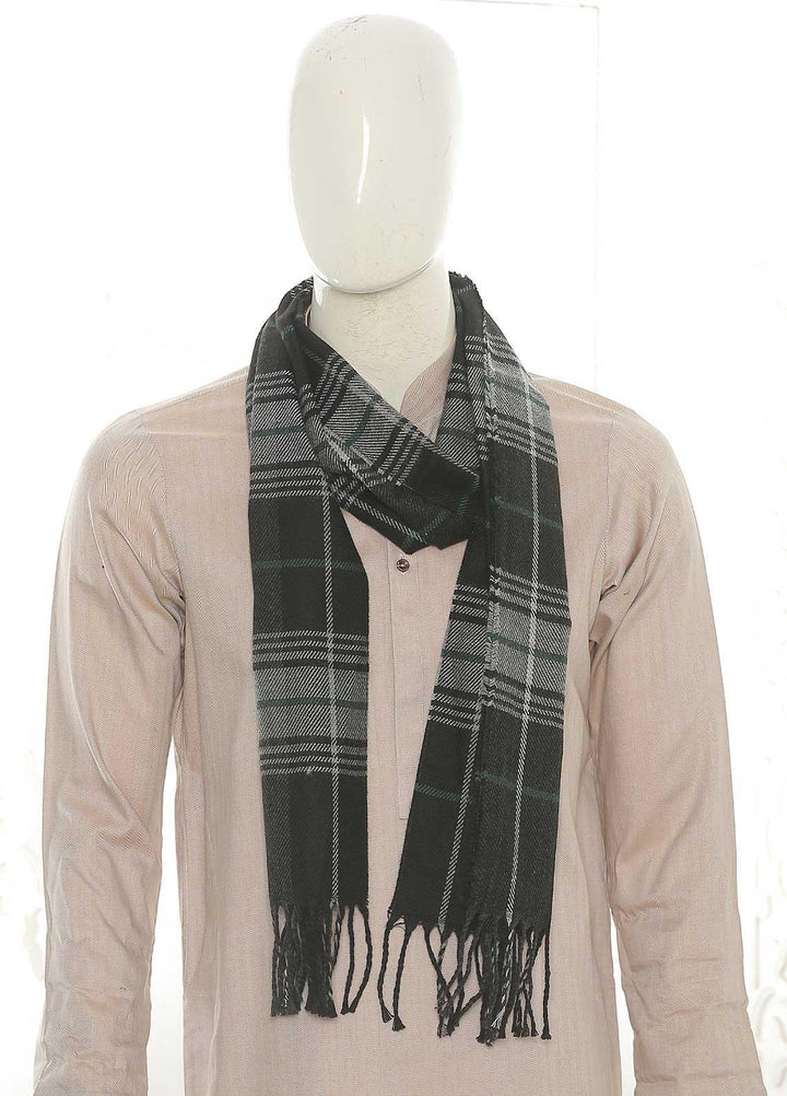 Sanaulla Exclusive Range    Muffler SU21MM Black-D-05 - Mens Mufflers