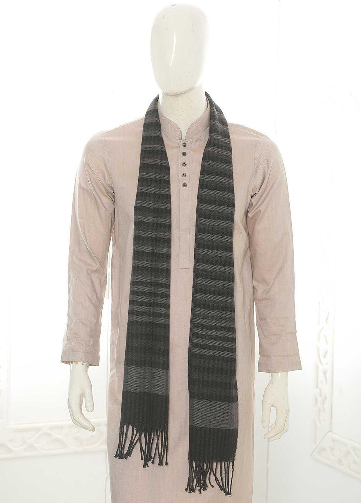 Sanaulla Exclusive Range    Muffler SU21MM Grey-D-05 - Mens Mufflers