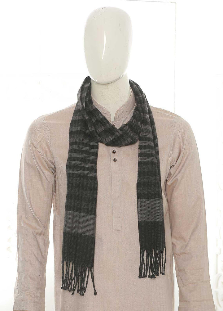 Sanaulla Exclusive Range    Muffler SU21MM Grey-D-05 - Mens Mufflers