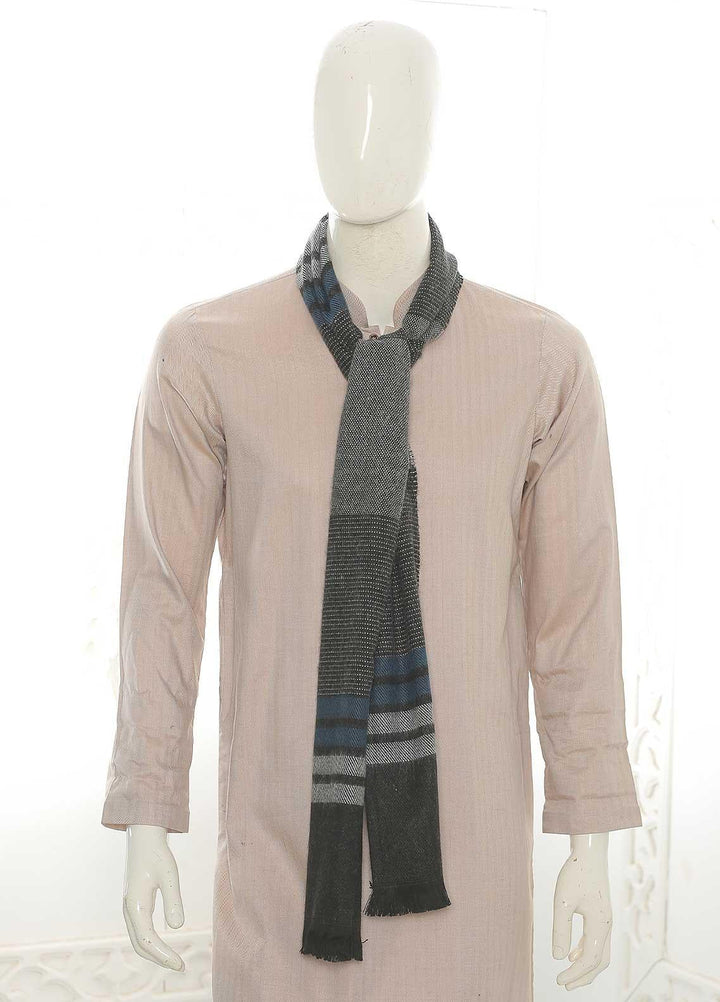 Sanaulla Exclusive Range    Muffler SU21MM Grey-D-06 - Mens Mufflers