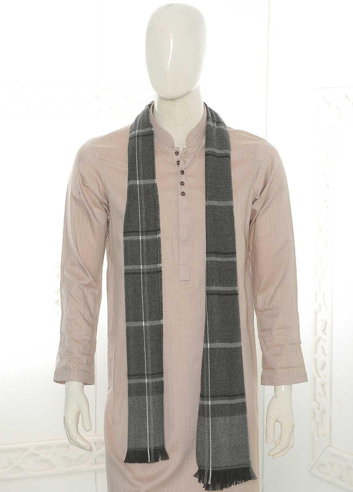 Sanaulla Exclusive Range    Muffler SU21MM Grey-D-08 - Mens Mufflers