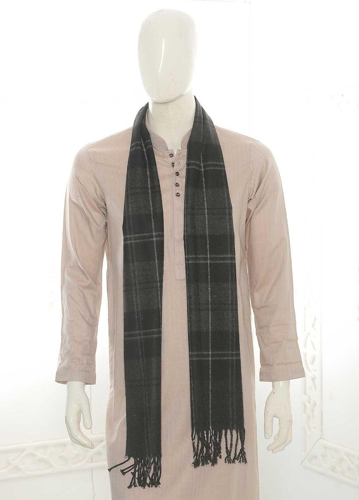 Sanaulla Exclusive Range    Muffler SU21MM Grey-D-09 - Mens Mufflers