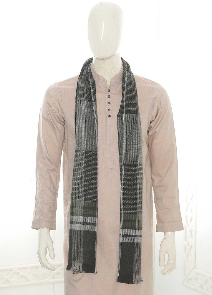 Sanaulla Exclusive Range    Muffler SU21MM Grey-D-15 - Mens Mufflers