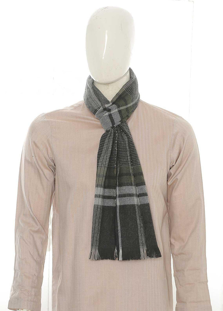 Sanaulla Exclusive Range    Muffler SU21MM Grey-D-15 - Mens Mufflers