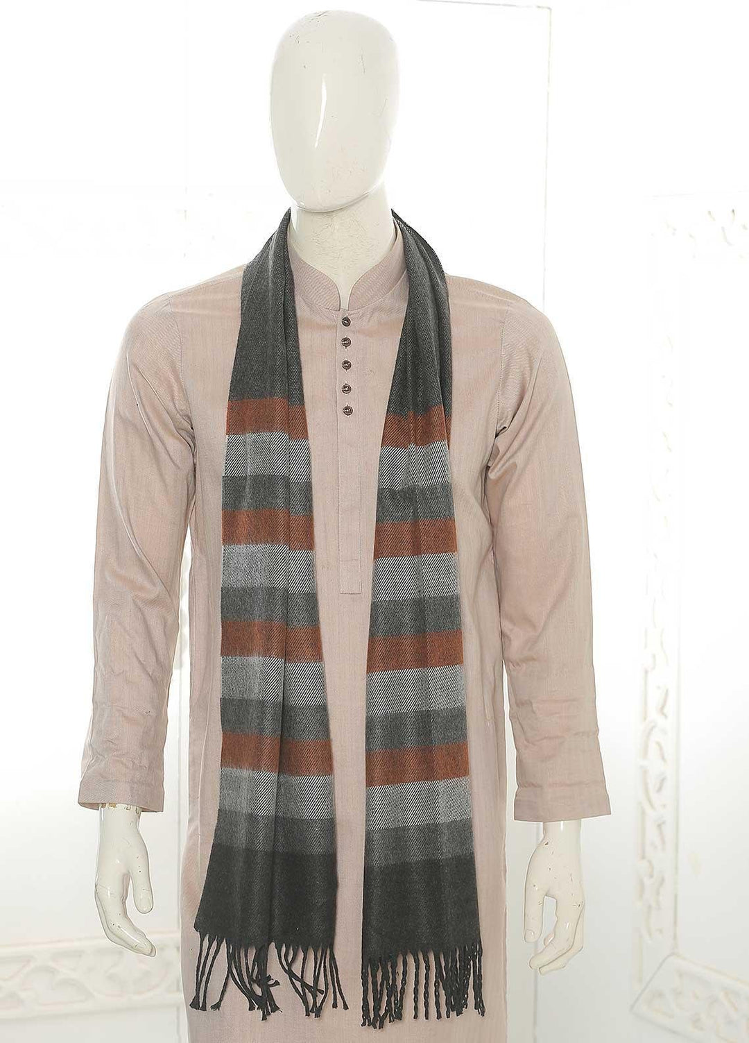 Sanaulla Exclusive Range    Muffler SU21MM Multi-D-04 - Mens Mufflers