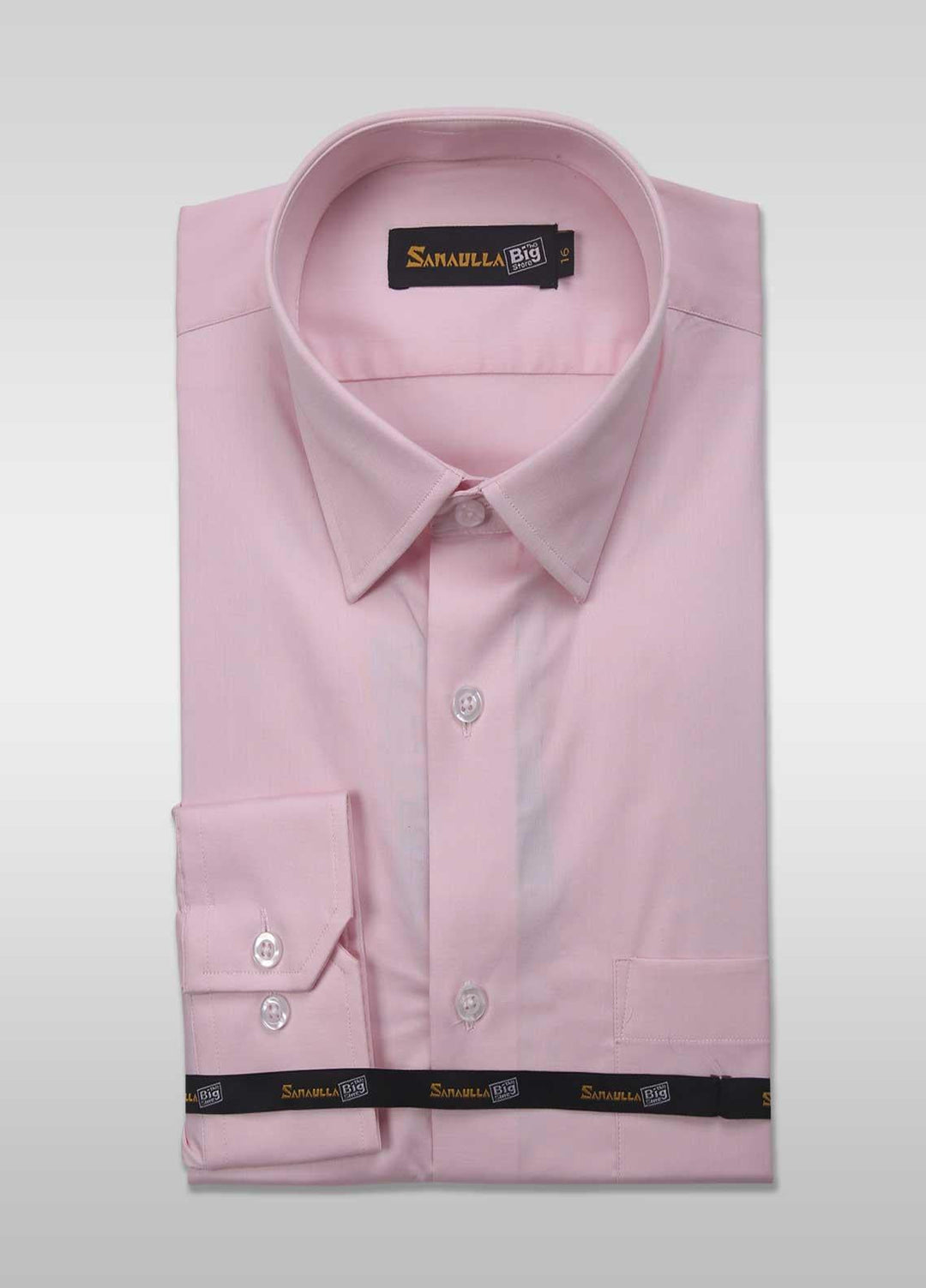 Sanaulla Exclusive Range Cotton Casual Shirts for Men -  028-Pink
