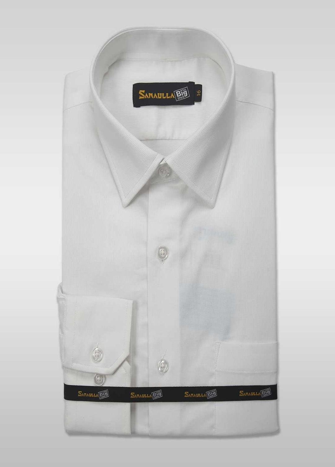 Sanaulla Exclusive Range Cotton Casual Shirts for Men -  030-Off White