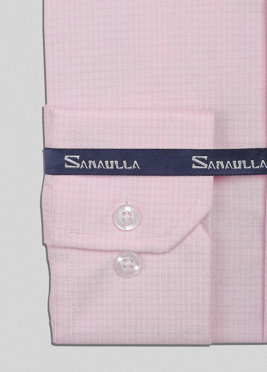 Sanaulla Exclusive Range Cotton Casual Men Shirts -  035 Pink