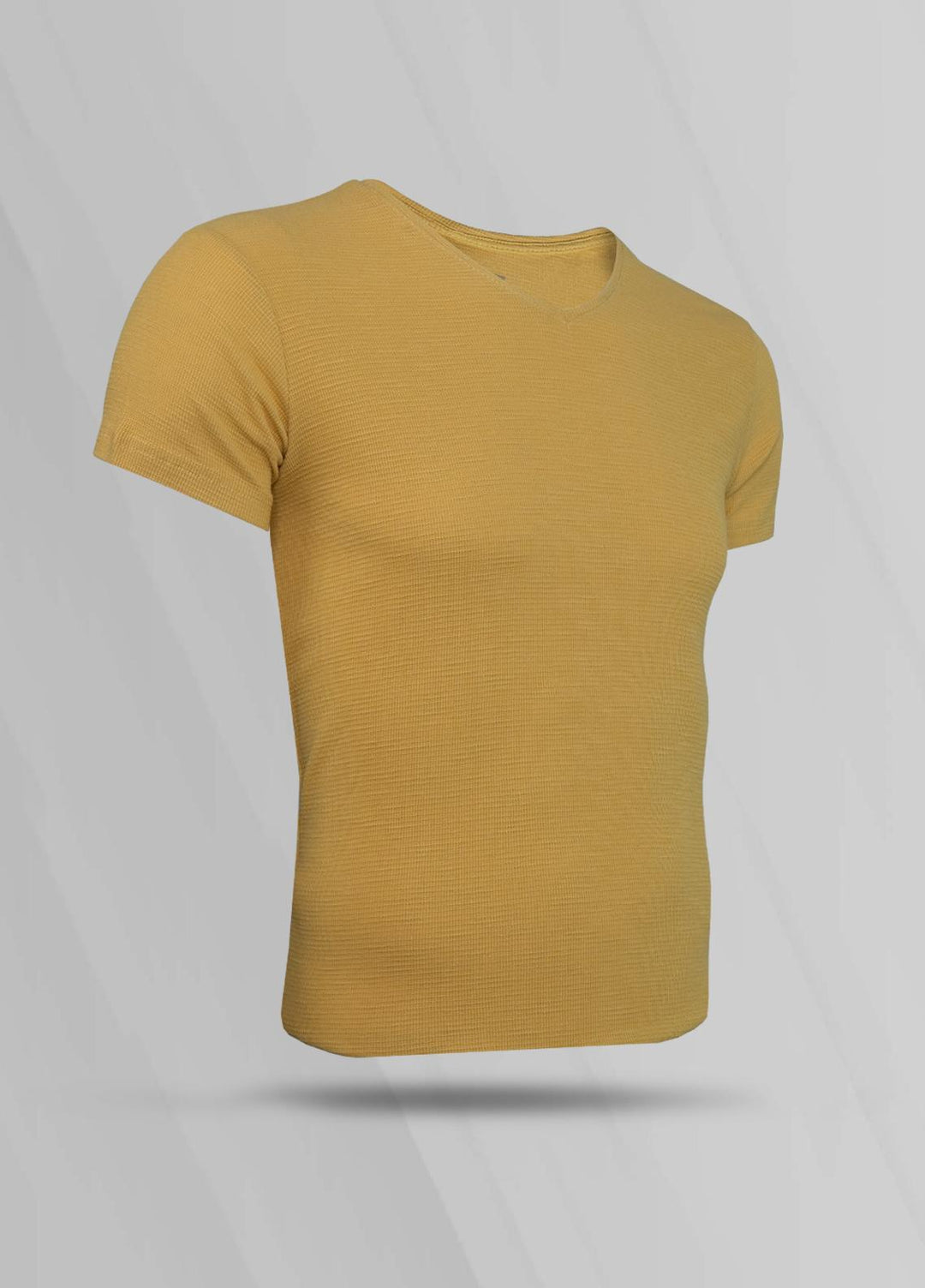 Sanaulla Exclusive Range Cotton Casual Men T-Shirts -  T554 Yellow