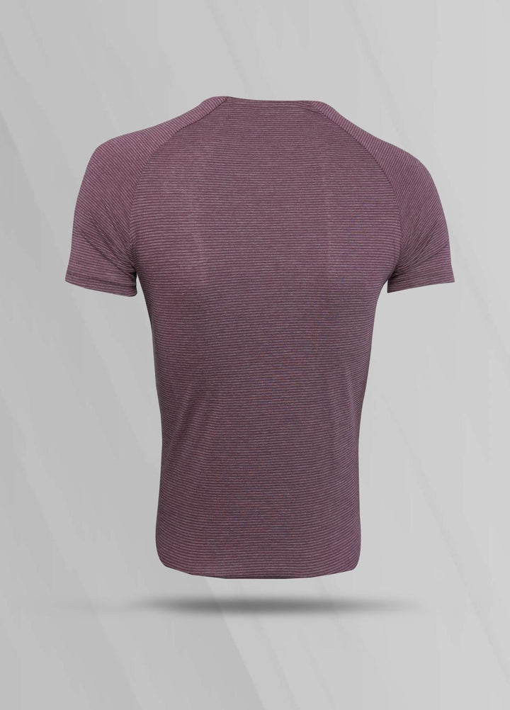 Sanaulla Exclusive Range Cotton Casual T-Shirts for Men -  T594 Maroon
