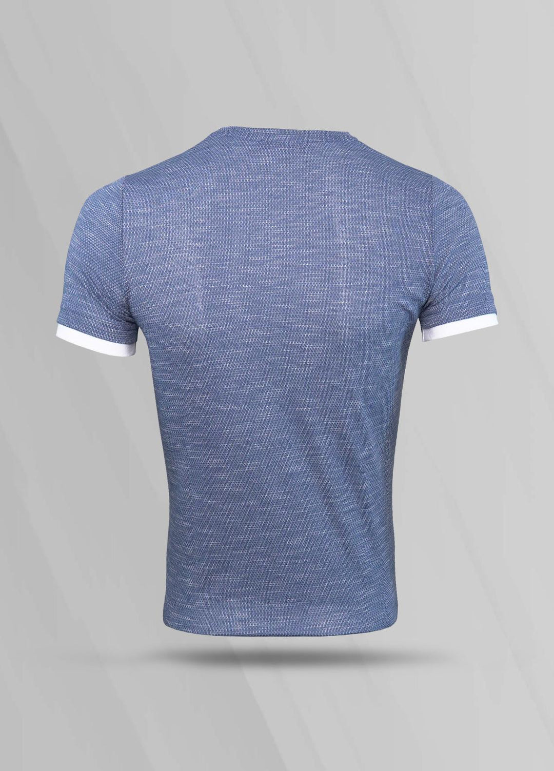 Sanaulla Exclusive Range Cotton Casual T-Shirts for Men -  T617 Sky Blue