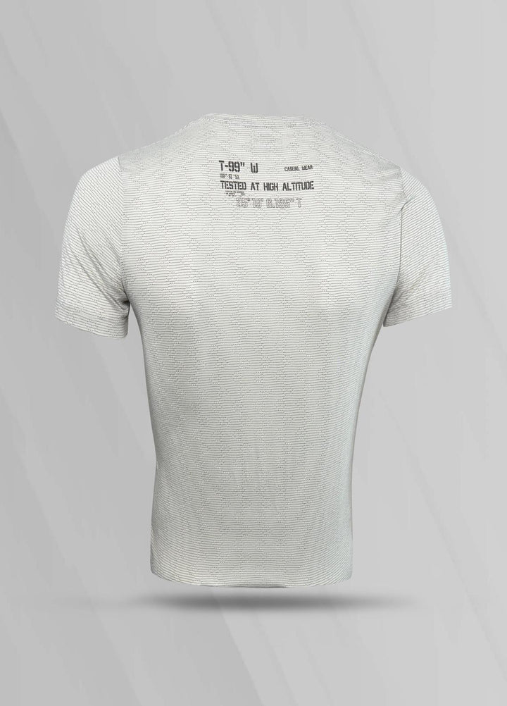 Sanaulla Exclusive Range Cotton Casual Men T-Shirts -  T619 Green