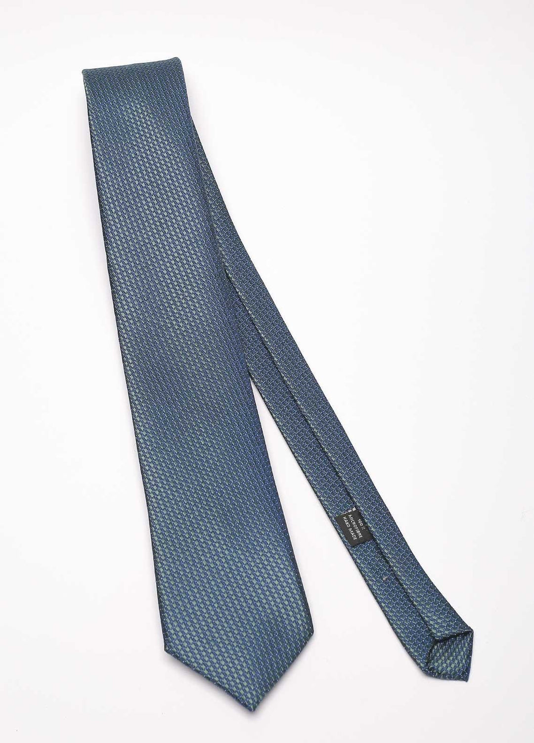 Sanaulla Exclusive Range Narrow Silk Neck Tie  SU21MT Green-D-2 -