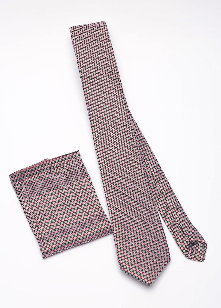 Sanaulla Exclusive Range Narrow Silk Neck Tie  SU21MT Multi-D-2 -